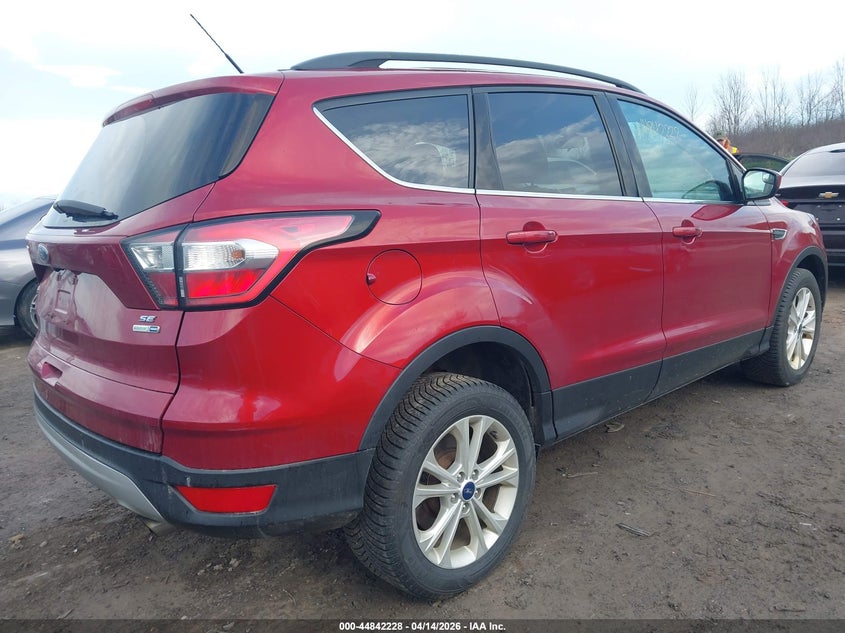 2017 Ford Escape 1.5 Se red Lot 111044842228 Vin 1FMCU9GD1HUD79346