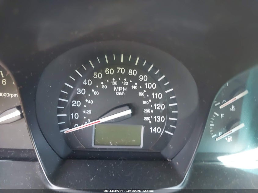 2008 Kia Spectra Ex VIN: KNAFE122685549830 Lot: 44842251