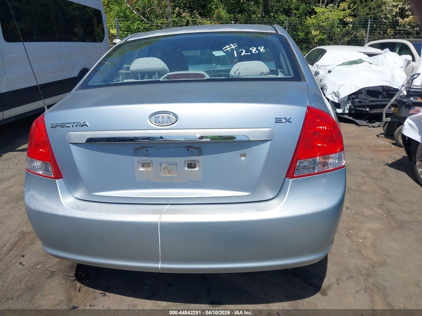 2008 Kia Spectra Ex VIN: KNAFE122685549830 Lot: 44842251