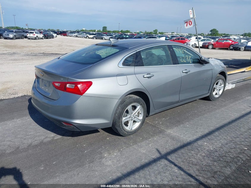 Vin: 1g1zd5st8pf232586, lot: 45339606, chevrolet malibu fwd 1lt 20234