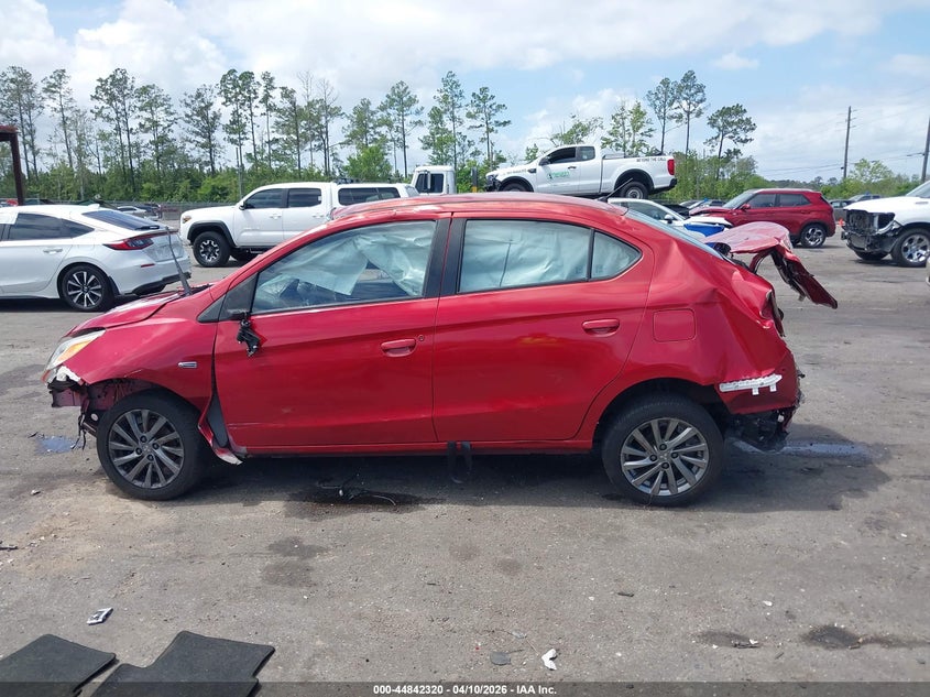 2017 Mitsubishi Mirage G4 Se VIN: ML32F4FJ1HHF14750 Lot: 44842320