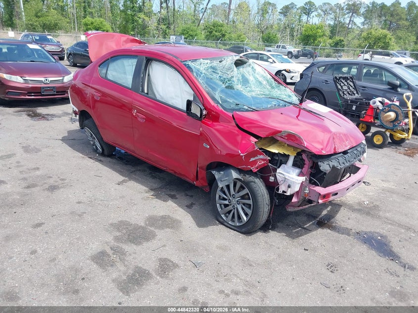 2017 Mitsubishi Mirage 1.2 G4 Se red Lot 111044842320 Vin ML32F4FJ1HHF14750