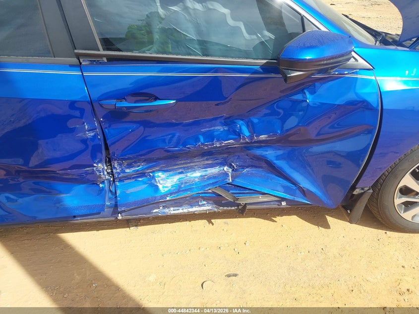 19XFC2F78HE061505 2017 Honda Civic 2.0 Ex blue