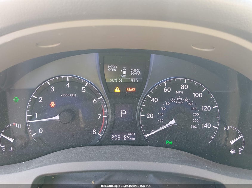 2014 Lexus Rx 350 VIN: JTJZK1BA0E2418385 Lot: 44842393