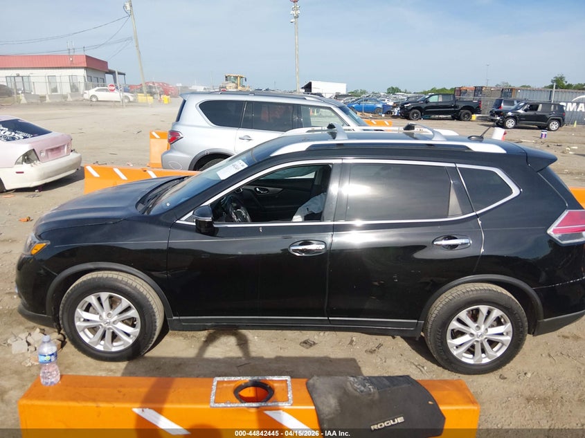 2015 Nissan Rogue Sv VIN: KNMAT2MT3FP500794 Lot: 44842445