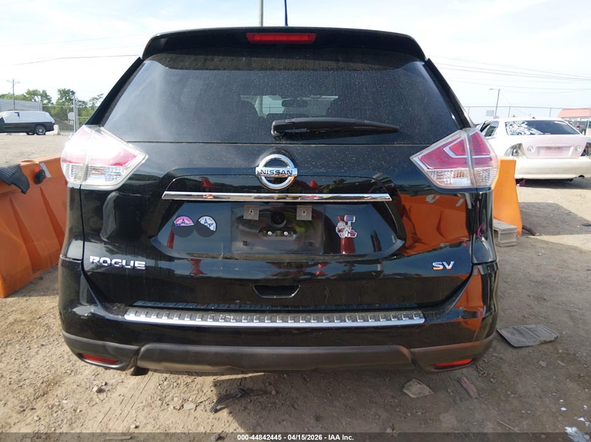 2015 Nissan Rogue Sv VIN: KNMAT2MT3FP500794 Lot: 44842445