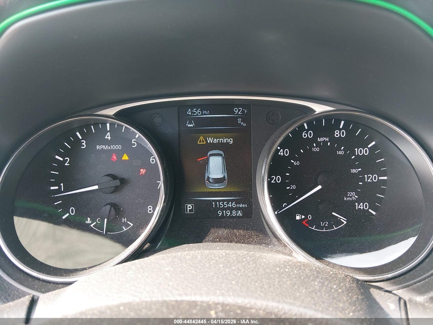 2015 Nissan Rogue Sv VIN: KNMAT2MT3FP500794 Lot: 44842445