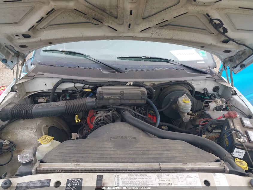 2000 Dodge Ram 1500 St/Ws VIN: 1B7HC16X7YS578102 Lot: 44842498