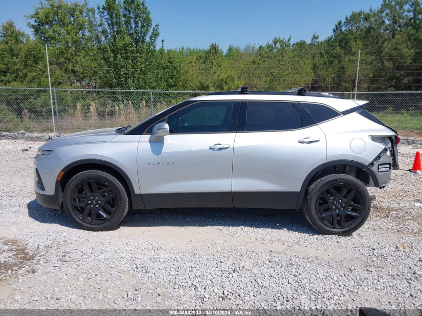 2020 Chevrolet Blazer 3.6 Fwd 2Lt silver Lot 111044842534 Vin 3GNKBCRS7LS580487