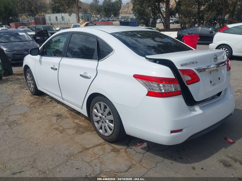 2015 Nissan Sentra Fe+ S/S/Sl/Sr/Sv