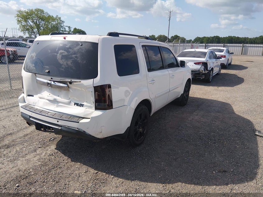 5FNYF4H93DB031603 2013 Honda Pilot 3.5 Touring White