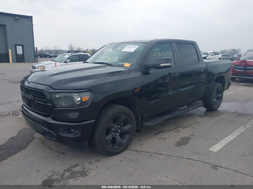 1C6RRFFG4KN871436 2019 Ram 1500 3.6 Ram Big Horn/Lone Star 4X4 5'7 Box black