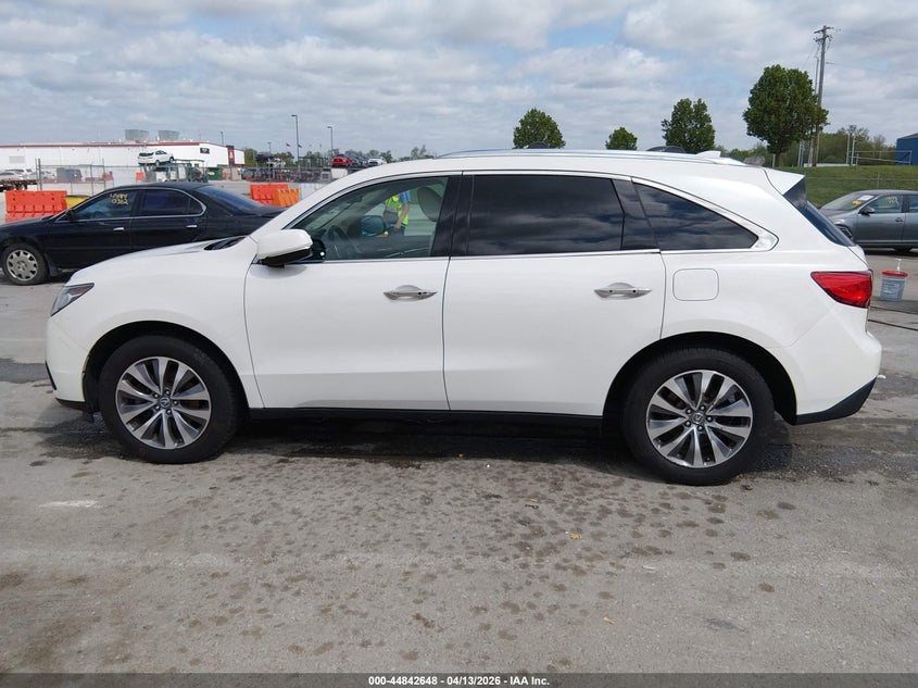 2014 Acura Mdx Technology Package VIN: 5FRYD4H42EB011823 Lot: 44842648