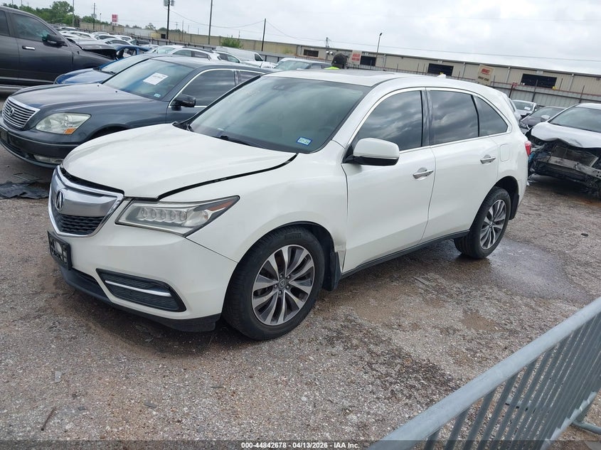 2016 Acura Mdx Technology Acurawatch Plus Packages/Technology Package