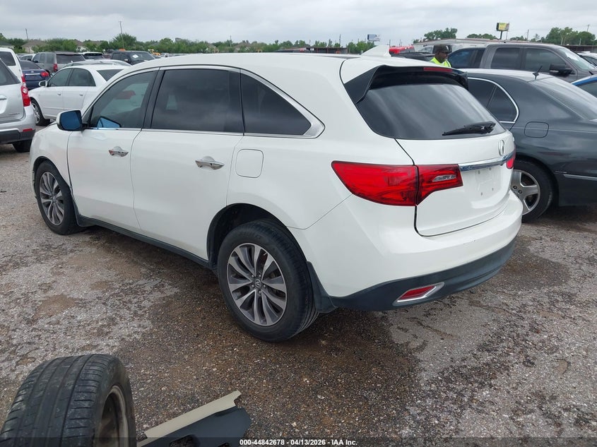 2016 Acura Mdx Technology Acurawatch Plus Packages/Technology Package