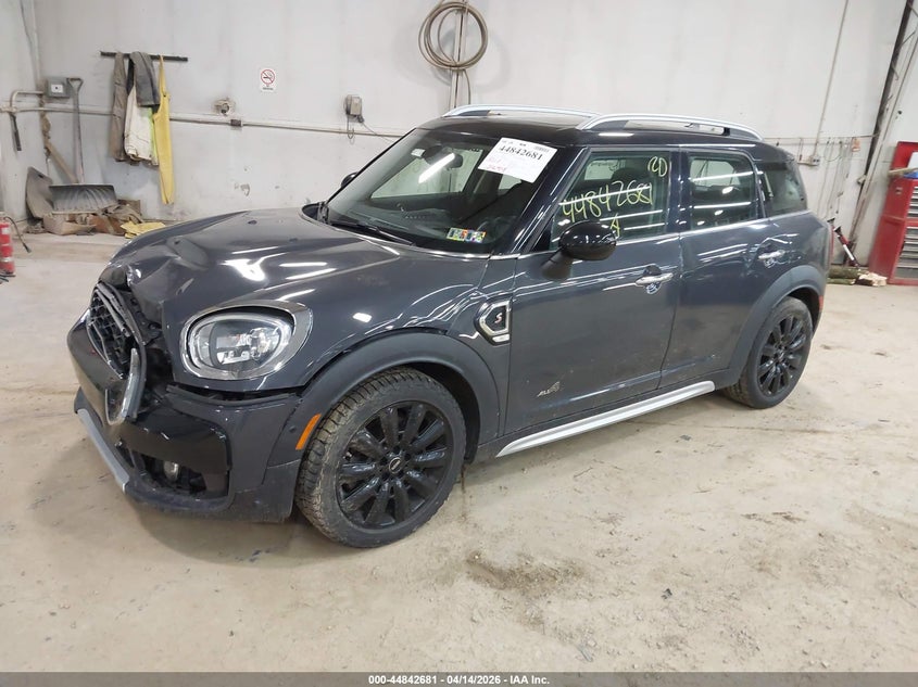2017 Mini Countryman 2.0 Cooper S Grey Lot 111044842681 Vin WMZYT5C31H3D81092