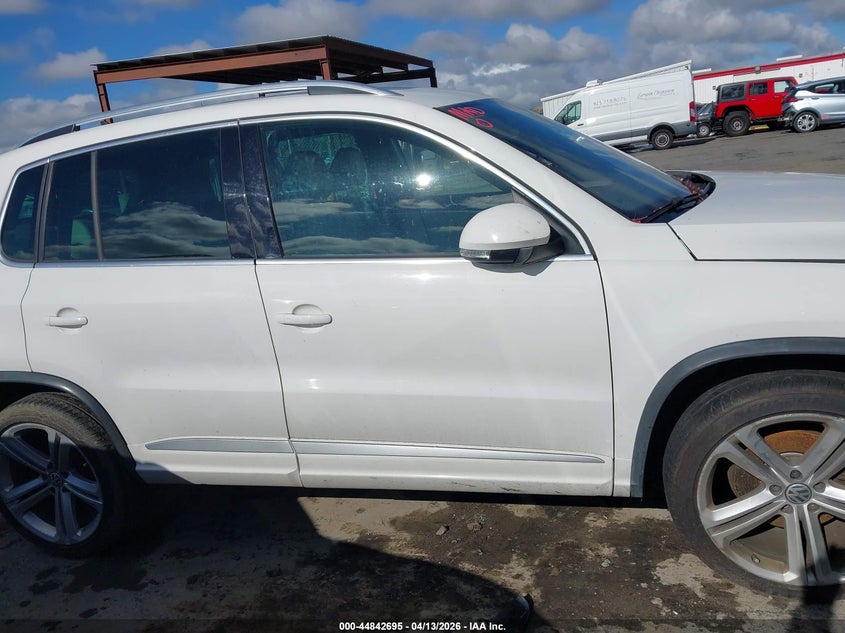 2014 Volkswagen Tiguan R-Line VIN: WVGBV3AX7EW547936 Lot: 44842695