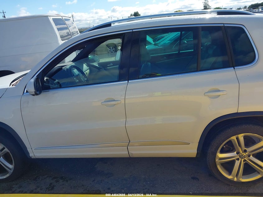 2014 Volkswagen Tiguan R-Line VIN: WVGBV3AX7EW547936 Lot: 44842695