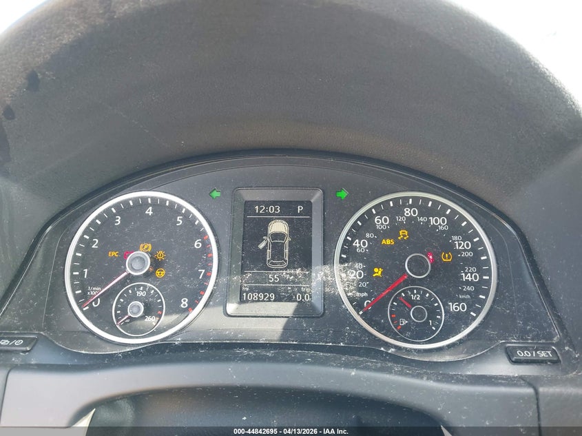 2014 Volkswagen Tiguan R-Line VIN: WVGBV3AX7EW547936 Lot: 44842695