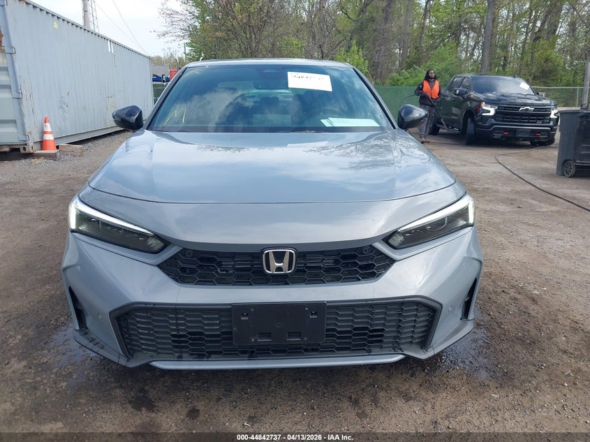 2026 Honda Civic 2.0 Hybrid Sport/Sport Touring turquoise Lot 111044842737 Vin 2HGFE4F83TH322486