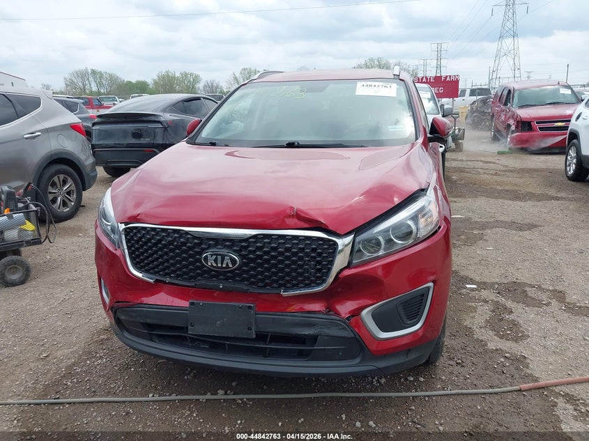 2018 Kia Sorento 2.4L Lx VIN: 5XYPGDA37JG388690 Lot: 44842763