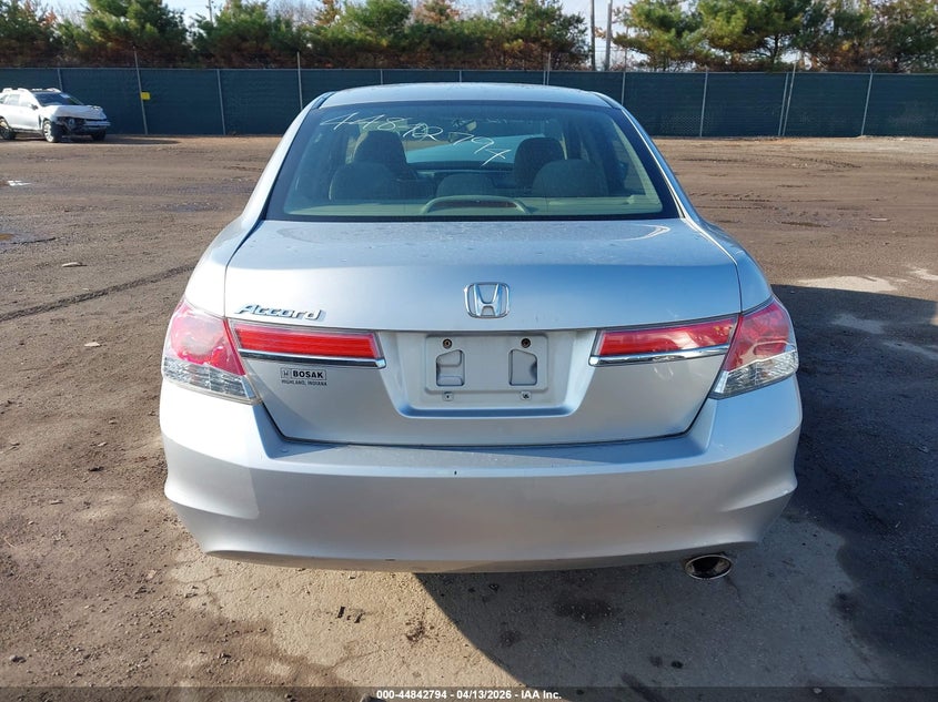 2012 Honda Accord 2.4 2.4 Lx-P silver Lot 111044842794 Vin 1HGCP2F41CA070315