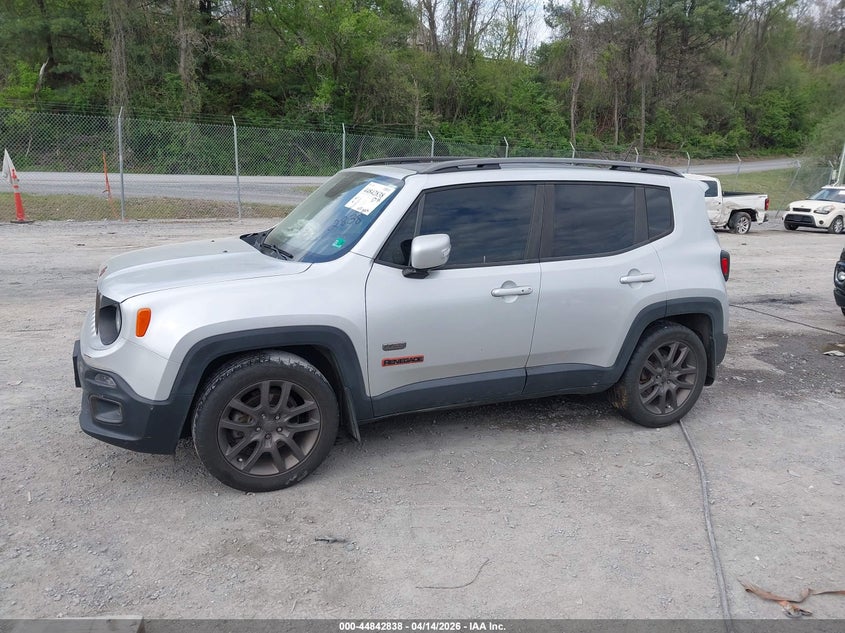 2016 Jeep Renegade 75Th Anniversary VIN: ZACCJABT8GPE31620 Lot: 44842838