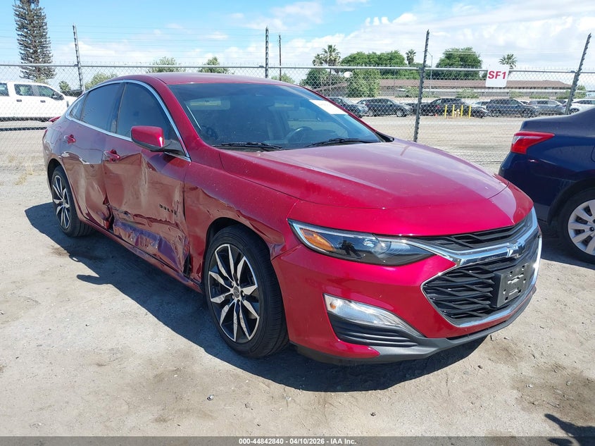 1G1ZG5ST4MF044926 2021 Chevrolet Malibu Fwd Rs auction photo 1