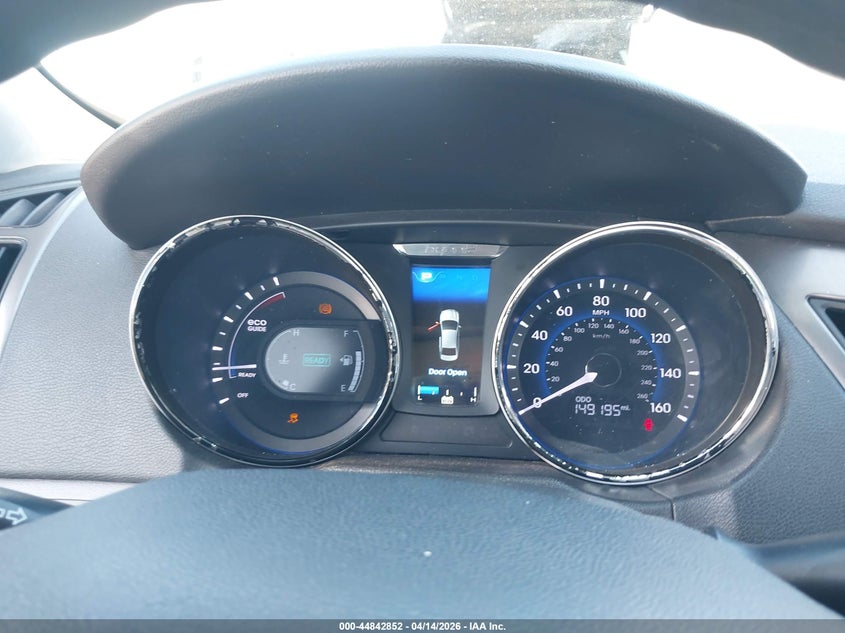 2013 Hyundai Sonata Hybrid VIN: KMHEC4A40DA075413 Lot: 44842852