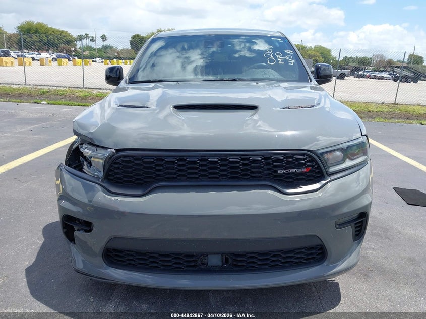 1C4RDHDG7NC210263 2022 Dodge Durango 3.6 Gt Plus Rwd grey
