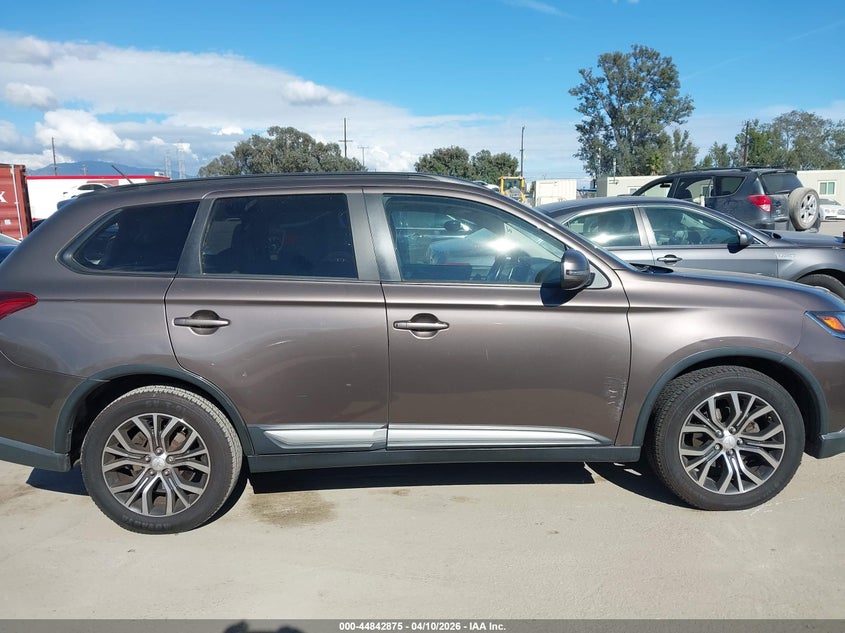 2016 Mitsubishi Outlander Sel VIN: JA4AD3A37GZ000872 Lot: 44842875