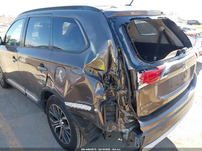 2016 Mitsubishi Outlander Sel VIN: JA4AD3A37GZ000872 Lot: 44842875