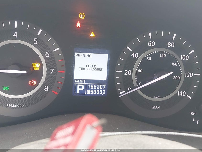 2012 Infiniti Qx56 VIN: JN8AZ2NE5C9017567 Lot: 44842889