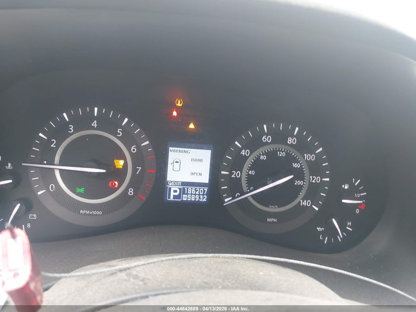 2012 Infiniti Qx56 VIN: JN8AZ2NE5C9017567 Lot: 44842889