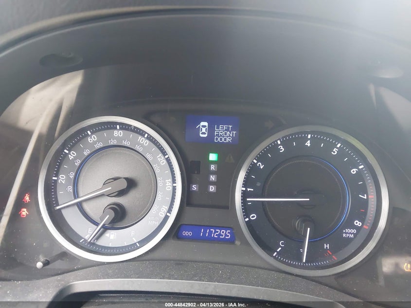 2012 Lexus Is 250 VIN: JTHBF5C28C5165298 Lot: 44842902