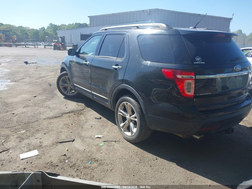 2015 Ford Explorer 3.5 Limited black Lot 111044842960 Vin 1FM5K8F83FGA05295