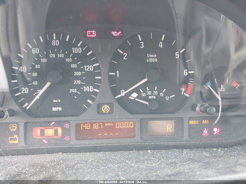 2002 BMW 325Xi VIN: WBAEU33472PF68539 Lot: 44842965