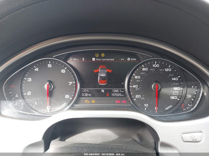 2011 Audi A8 4.2 VIN: WAUAVAFD6BN001467 Lot: 44843002