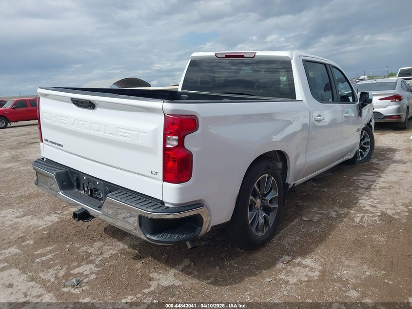 2025 Chevrolet Silverado 2.7 1500 2Wd Short Bed Lt white Lot 111044843041 Vin 3GCPACEK0SG328590