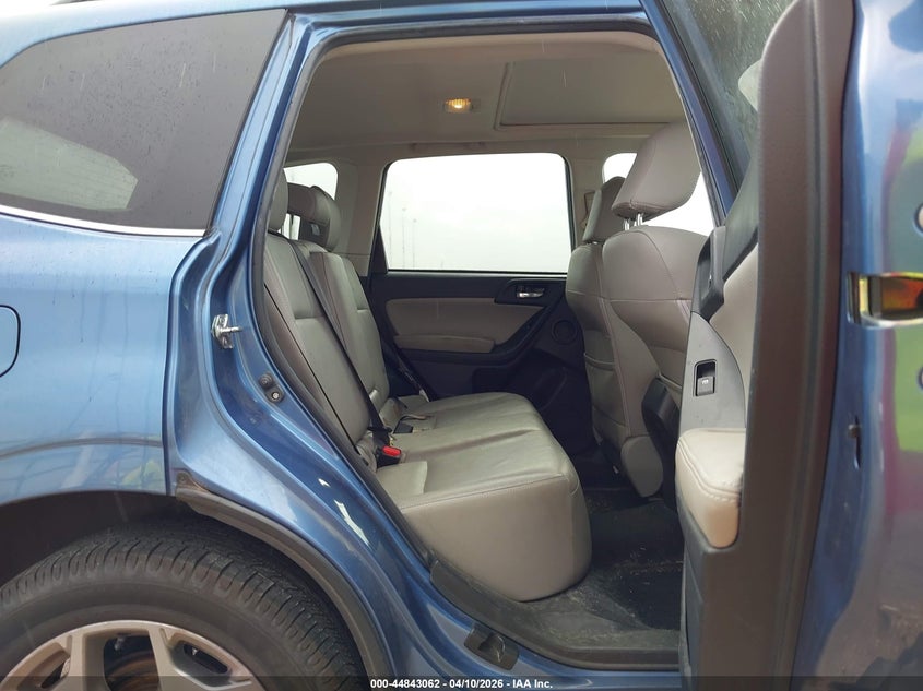 2015 Subaru Forester 2.5 2.5I Touring blue Lot 111044843062 Vin JF2SJAUC2FH494082
