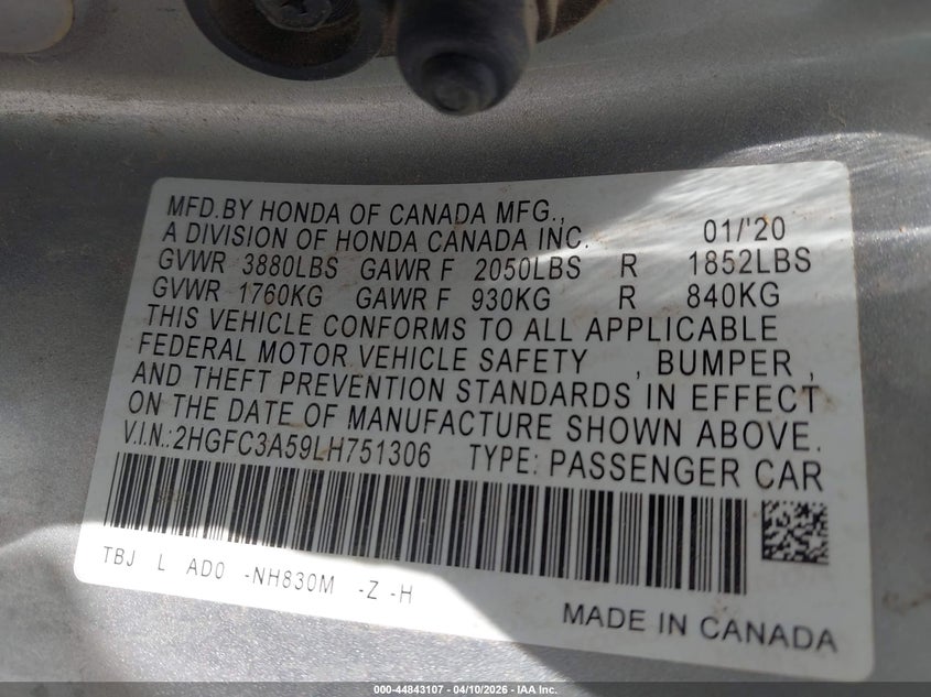 2020 Honda Civic 1.5 Si Coupe silver Lot 111044843107 Vin 2HGFC3A59LH751306