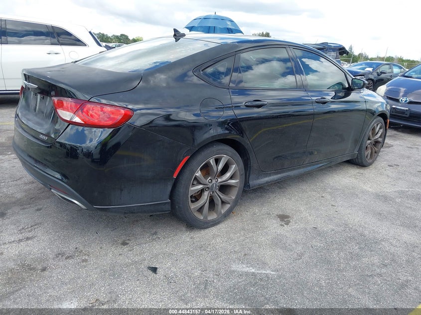 2016 Chrysler 200 3.6 S black Lot 111044843157 Vin 1C3CCCBG0GN126005