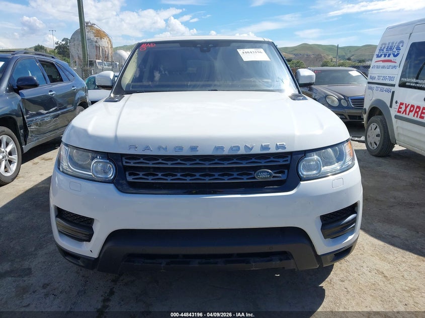 2017 Land Rover Range Rover Sport 3.0L V6 Supercharged Se VIN: SALWG2FV6HA689870 Lot: 44843196
