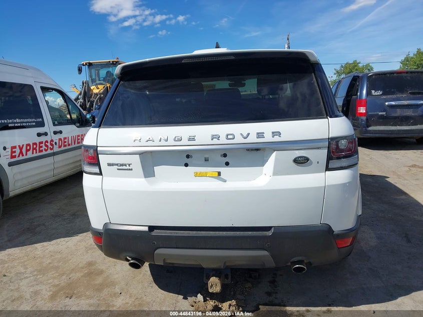 2017 Land Rover Range Rover Sport 3.0L V6 Supercharged Se VIN: SALWG2FV6HA689870 Lot: 44843196