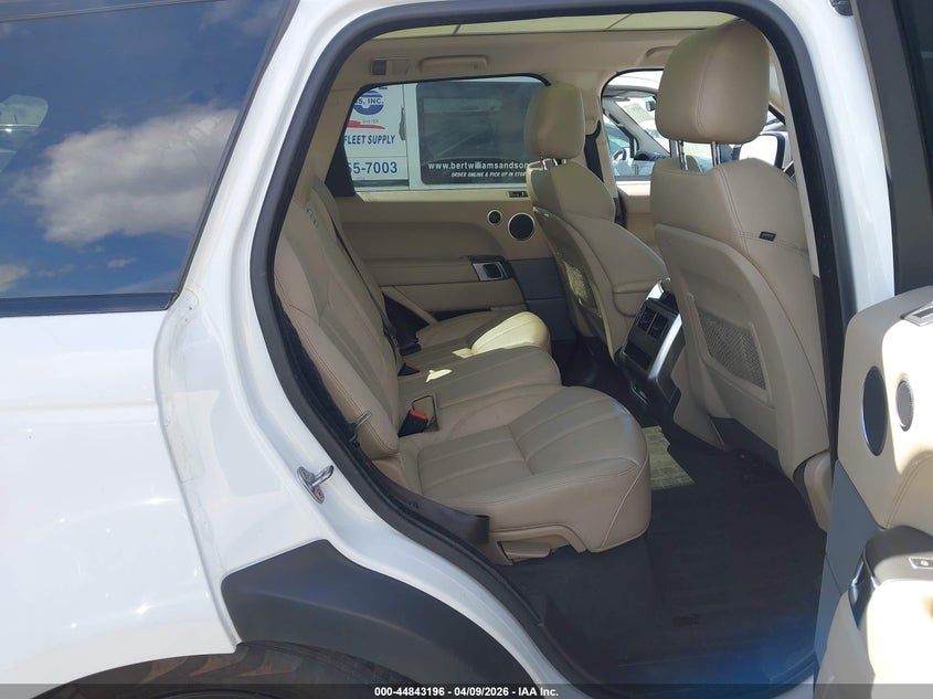 2017 Land Rover Range Rover Sport 3.0L V6 Supercharged Se VIN: SALWG2FV6HA689870 Lot: 44843196