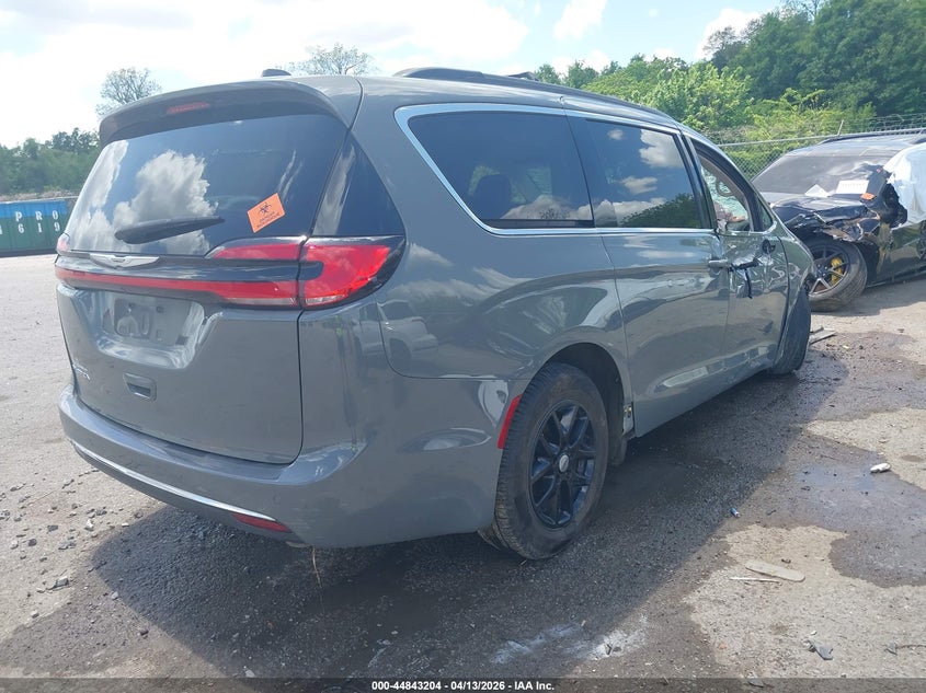 2C4RC1BG0NR117637 2022 Chrysler Pacifica 3.6 Touring L grey