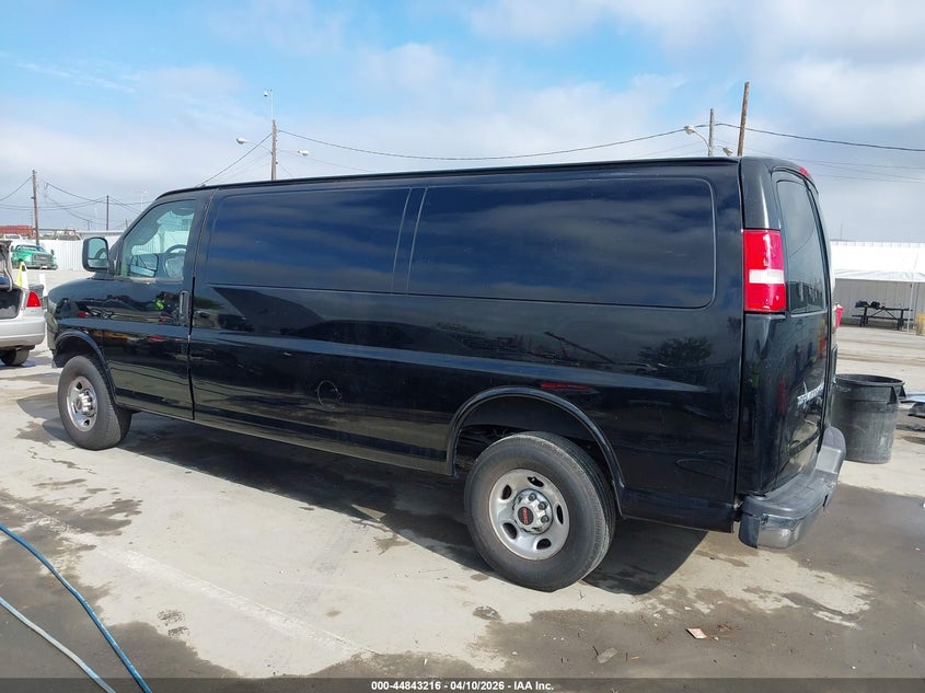 2023 GMC Savana Cargo Rwd 3500 Extended Wheelbase Work Van VIN: 1GTZ7HFP1P1115734 Lot: 44843216