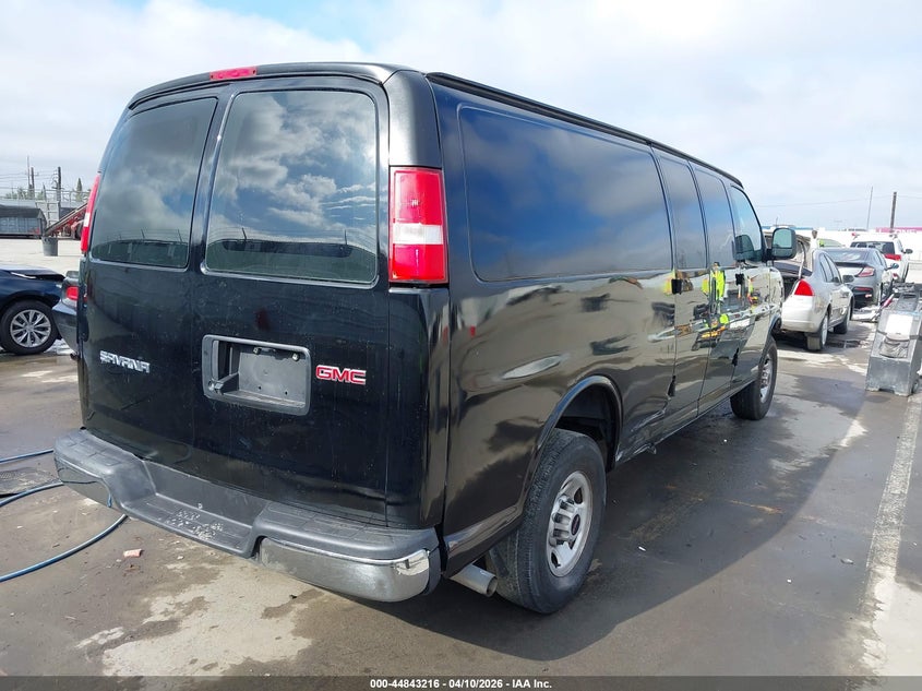 Vin: 1gtz7hfp1p1115734, lot: 45340524, gmc savana cargo rwd 3500 extended wheelbase work van 20234