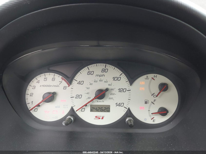 2003 Honda Civic Si VIN: SHHEP33593U407667 Lot: 44843245