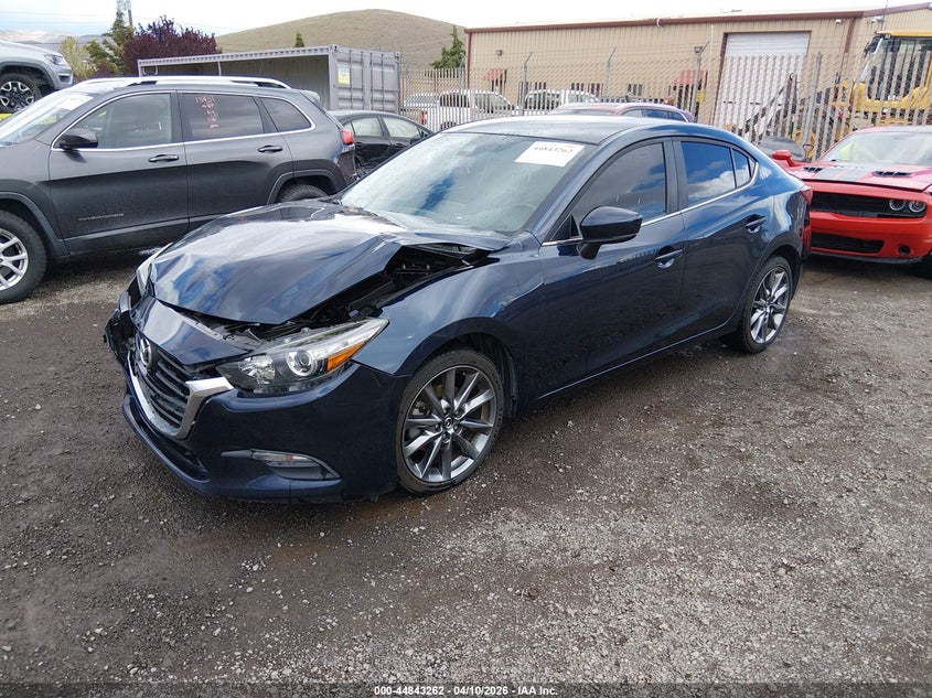 2018 Mazda 3 2.5 Touring blue Lot 111044843262 Vin 3MZBN1V32JM191497